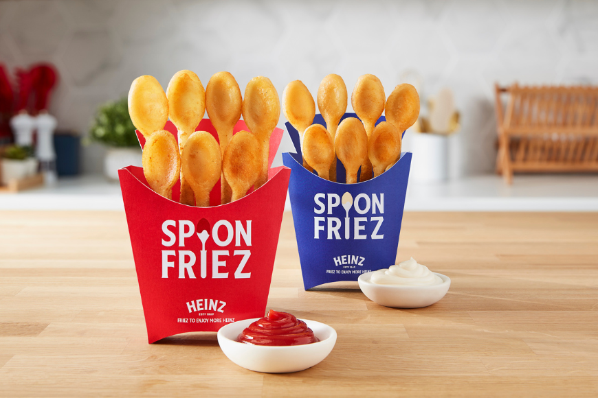 Heinz potato spoon fries in the UAE Heinz Spoon Friez in the UAE
